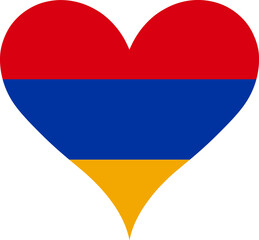Heart Flag Armenia, Heart Armenia Flag