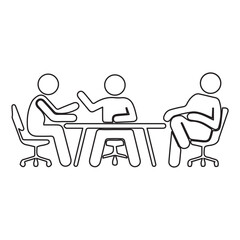 discussion line icon