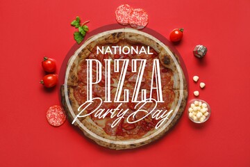 Poster for National Pizza Party Day