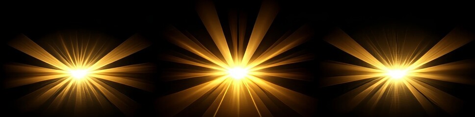 Obraz premium A white spotlight beam featuring an overlay effect is used to illuminate a stage or product podium, creating a realistic 3D modern scene with a projector light ray on a transparent background for