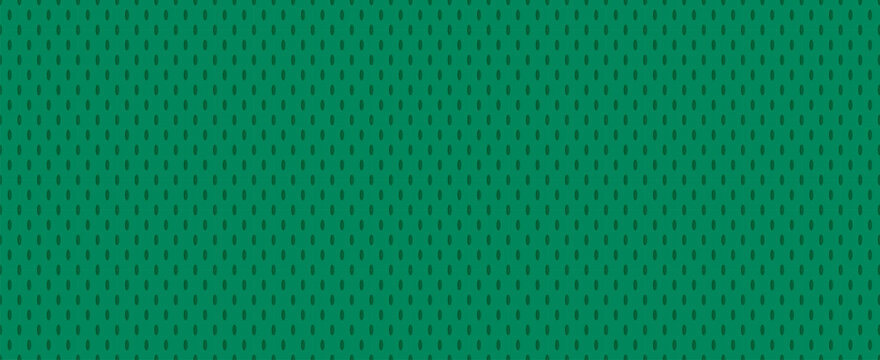 Bright Green Hockey Jersey Texture Seamless Vector Pattern. Sports Background. Athletic Mesh Fabric Close-Up. Breathable and Moisture Wicking Sportswear Textile.