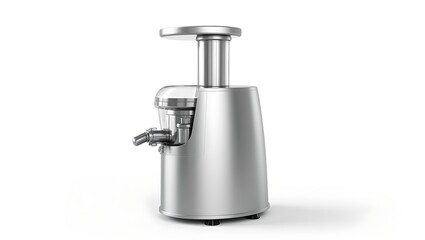 Obraz premium A stainless steel juicer.