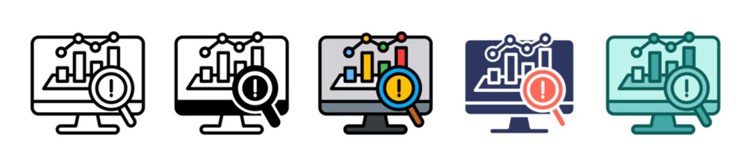 Risk Assessment Multiple icon