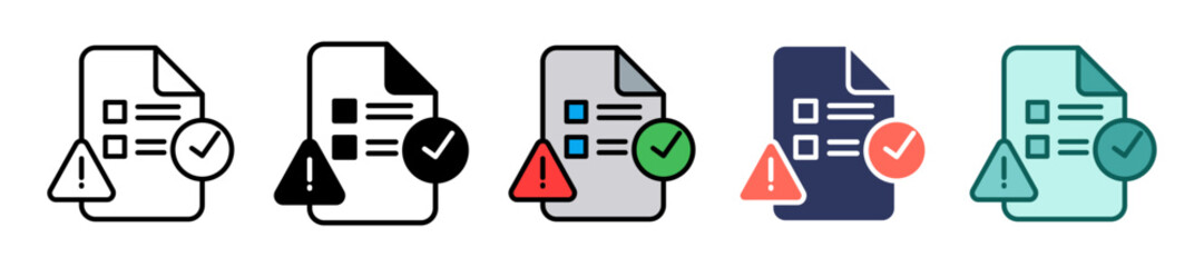 Contingency Plan Multiple icon