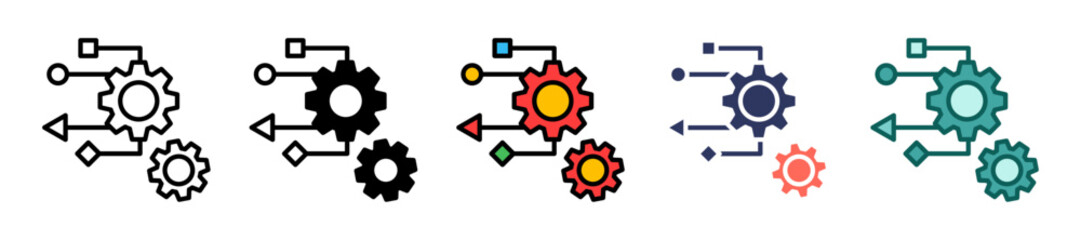 Plan Development Multiple icon