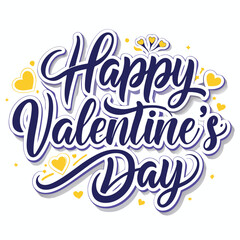 Obraz premium Happy Valentine's Day greeting