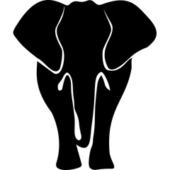 Elephant silhouette