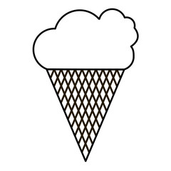 Ice cream cone icon