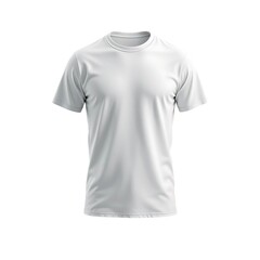 short-sleeved white t-shirt