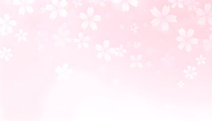 Fototapeta premium Abstract Pink Gradient Floral Background with Bokeh, Floral Wallpaper, Simple Flowers Background, Romantic Flower, Full Bloom, Valentine's Card, Graphic Design, Full Bloom, Pastel Colors, Soft, Vector