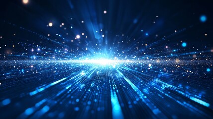 Naklejka premium Abstract Digital Technology Background