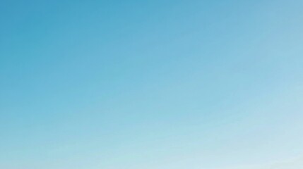 Fototapeta premium Stunning Clear Blue Sky Gradient