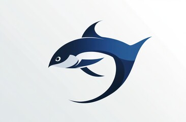 Obraz premium Abstract stylized fish graphic design