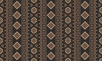 Southwest Native seamless pattern ethnic tribal Aztec geometric Navajo Native American fabric colorful design vector for textile print