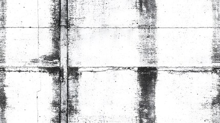 Close-up view of a textured concrete surface with visible grout lines.