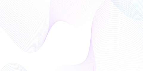 blue purple wave curve lines banner background .Digital frequency track equalizer. Stylized line art background. modern soft luxury texture with smooth and clean vector subtle background illustration