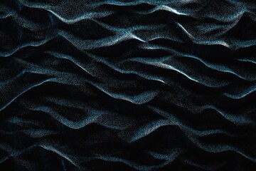 Abstract dark blue wavy texture