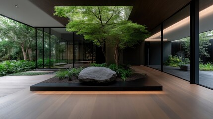 Modern indoor garden