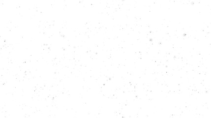 A subtle, light grey speckled design on a pure white background.