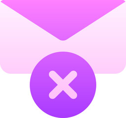 Obraz premium delete message illustration on a white background 