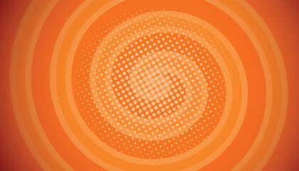orange spiral vector background with modern style