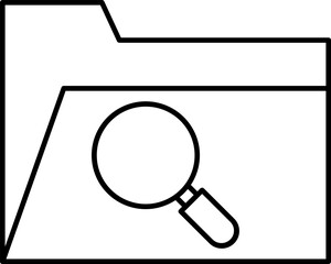 folder illustration on a white background   