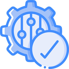 gear illustration on a white background     