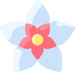 hoya illustration on a white background     