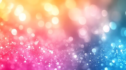 Obraz premium Colorful Bokeh Background with Sparkling Lights