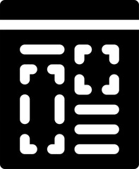 layout illustration on a white background     