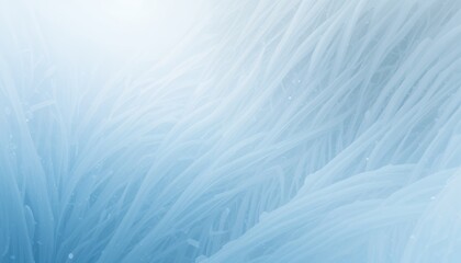 Obraz premium Icy Blue to White Frost Gradient