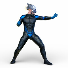 サイバーマン　3DCGレンダリング