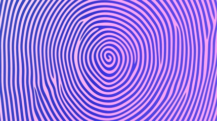 Abstract swirling spiral design in a vibrant gradient of purple and pink