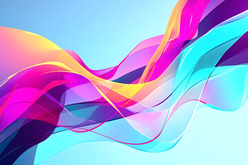 Fluid Data Stream Backdrop