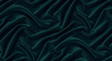 Fototapeta premium A seamless pattern capturing the rich texture of crumpled velvet fabric. The surface displays soft highlights and deep shadows, emphasizing the luxurious and plush feel of velvet in rich, deep colors.