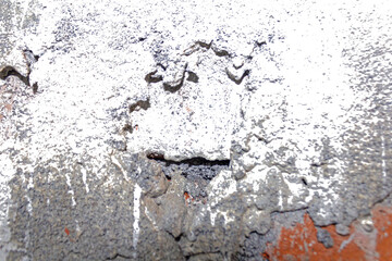 Distressed Grunge Grey Concrete Wall Texture Overlay for Creative Project and Graphic Design.