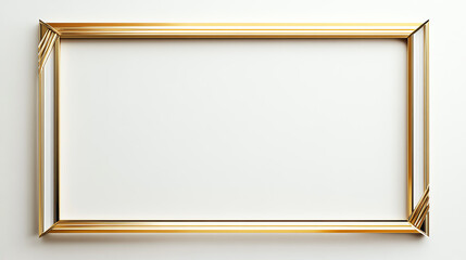 Elegant gold border with thin lines & subtle corner accents. Perfect for luxury designs, invitations, & branding. Minimalist yet sophisticated, ideal for premium projects.