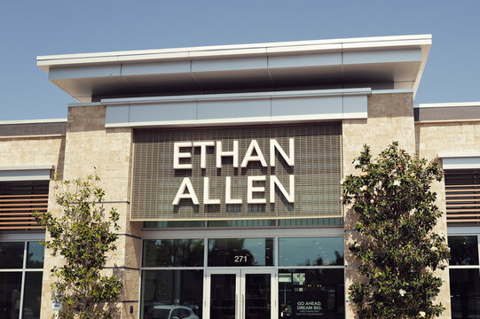 Ethan Allen retail furniture design and furniture store near UTC Mall, Sarasota, Florida