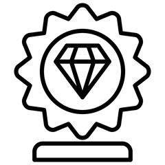 Luxury Outline Icon