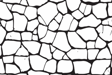 White black grey wall, floor with cracks, texture background. crack ground for abstract background on white background