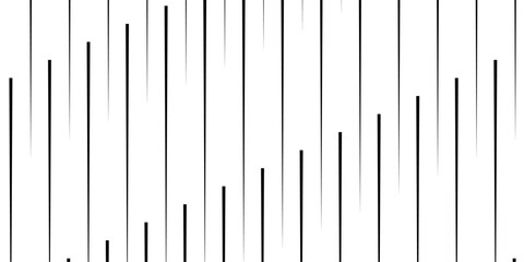 Abstract geometric pattern featuring black random diagonal lines on a white background. The design is monochrome with a minimalistic outline style, creating a trendy, modern, and dynamic texture. 