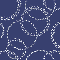 A popular Japanese goldfish that swims gracefully,