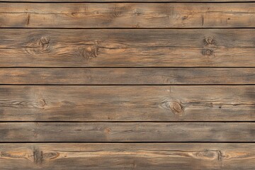 Fototapeta premium Aged wooden planks, a horizontal texture pattern.