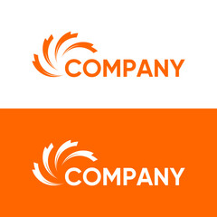 Obraz premium generic circle logo design, editable icon, generic icon for your company,badge,bisnis,full color