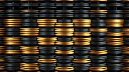 golden coins background