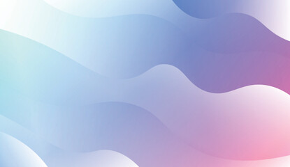 Modern Waves. Futuristic Technology Style Background. Design For Your Header Page, Ad, Poster, Banner. Vector Illustration with Color Gradient.