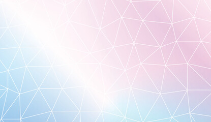 Modern elegant background with polygonal elements. Template for wallpaper, interior design, decoration, scrapbooking page. Vector illustration. Light Gradient Abstract Background.