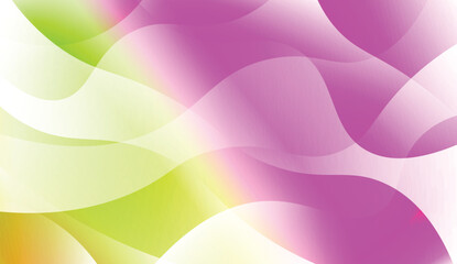 Template Modern Background With Curves Lines. For Elegant Pattern Cover Book. Vector Illustration with Color Gradient.
