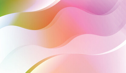 Modern Background With Dynamic Effect. For Your Design Ad, Banner, Cover Page. Vector Illustration with Color Gradient.