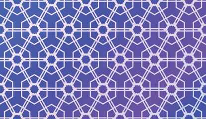 Vector Geometric Pattern with gradient backgroun. Triangles Curved Line. For Wallpaper, Presentation Background, Interior Design, Fashion Print